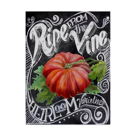 Art Licensing Studio 'Chalkboard Tomato' Canvas Art,14x19